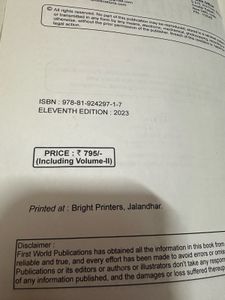 Mathematics for XII - Vol I &amp; II