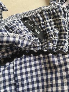 ✨ Checkered Gingham Dress