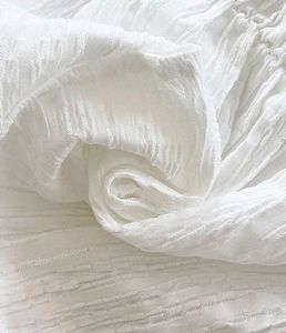 White Ruffle Tank Top