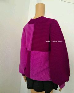Crochet The Faces Sweater