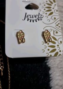 Chain With Matching Earrings