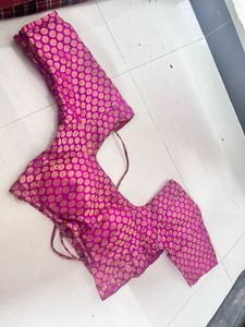 Mustard Zig-Zag Saree
