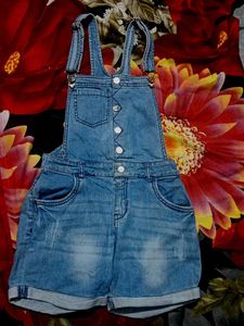 A fabulous blue colored dungaree