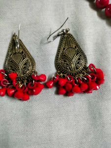 Nice Red Jwellery Sets.