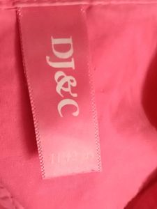 Pink Utility Style Mini Dress
