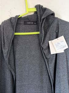 BRAND NEW with Tag FINISED Grey Hooded Cardigan