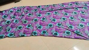 Floral Print Dress Materia gaon mein gaonl