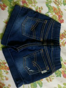 Denim Shorts For Girl