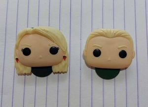 Harry Potter Luna Lovegood,Draco Malfoy Bookmark