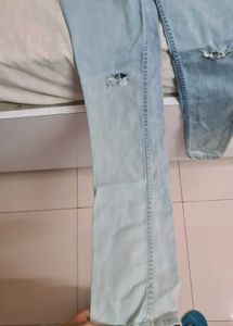 26-27 Inch Blue Denim Jeans
