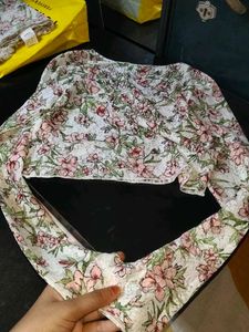 Floral Shein Top