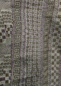 Pure Cotton Saree Brown With Check Designs