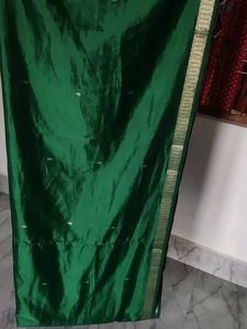 Green Silk Saree