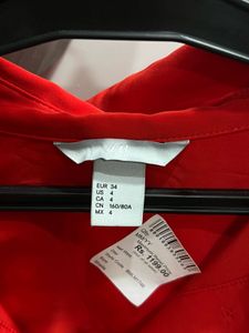 Red Long Sleeve Shirt