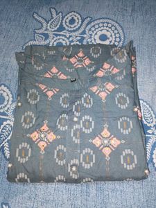 Grey Kurta