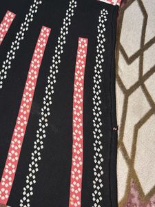 Cute Black &amp; Pink Dress for winter