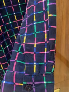 Checkered Print Shirt Female