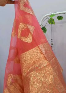 Extremely Beautiful Brand New Pink Banarasi Suit S