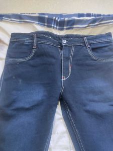 Dark Blue Slim Fit Jeans