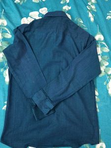 Men&#39;s Blue Long Sleeve Shirt