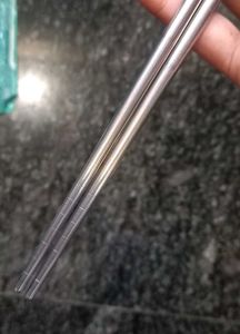 Stainless Steal Chopstick ( 1 Pair)