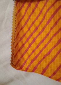 Striped Yellow Kurta