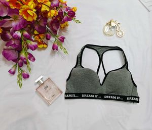 🇳🇿💫💗Gray &#39;Dream It&#39; Bralette