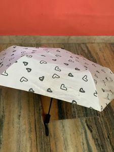 miniso heart umbrella