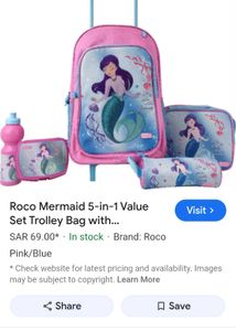 Roco Mermaid  Trolley Backpack
