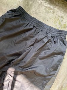 Black Athletic Warm-up Pants