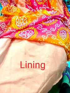 Libas Anarkali Kurta With Bandhani Print