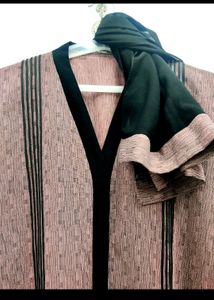 Branded Unsued Abaya Totally New With Hijab