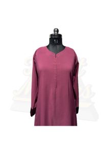 Maroon Dress