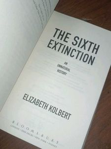 The Sixth Extinction An Unnatural History