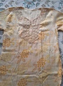 Floral Print Kurta