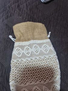 Lace Drawstring Pouch