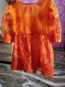 Peplum Sharara Dress Set