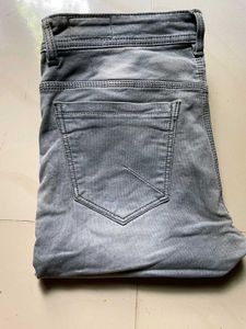 Stylish Grey Denim Jeans