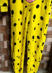 Spongebob Onesie soft woolen jumpsuit