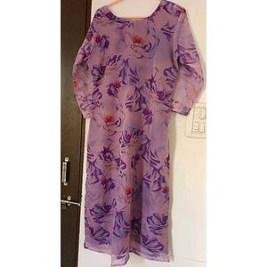 Lavender Kurta Set