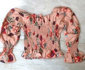 Floral Long Sleeve Top
