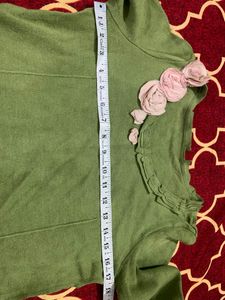 Woolen Flower Design Sweater