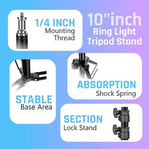 Digitek Ring Light with Tripod Stand (Brand New)