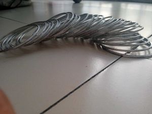 Silver Bangles - Set of 2 Stacks