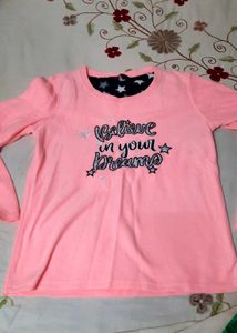 Neon Pink &#39;Believe in Your Dreams&#39; Top