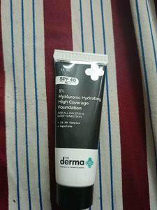 DERMA CO High Coverage Foundation - Ivory 01