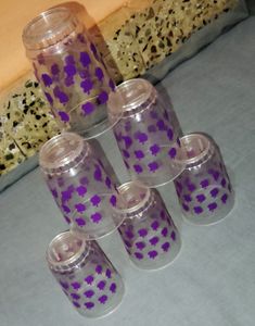 Plastic Glass Set