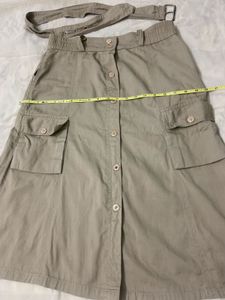 Knee Length Skirt For Girls/women