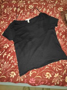 Fitted Black T-Shirt (US/EUR size - XS)