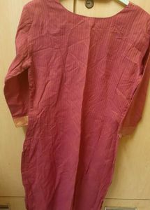 Reddish Pink Custom Tailored Salwaar Set